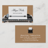 クラシックレトロフリーライター 名刺 (正面/裏面)