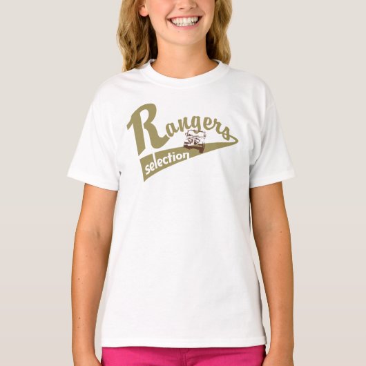 クラシックレトロヴィンテージ範囲の選択 Tシャツ (正面)
