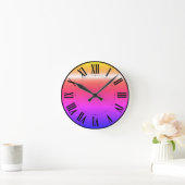 クラシックレトロ壁時計 ラウンド壁時計 (ホーム)