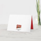 クラシックレトロ誕生日カード カード (裏面)