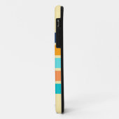 クラシックレトロ70sヴィンテージスタイルストライプ Case-Mate iPhoneケース (裏面/左)