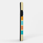 クラシックレトロ70sヴィンテージスタイルストライプ Case-Mate iPhoneケース (裏面/右)