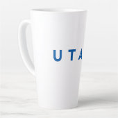 クラシックロゴのマグ カフェラテマグ (左アングル)