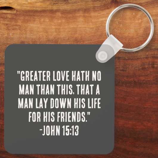 クラシックロゴKeychain キーホルダー (裏面)