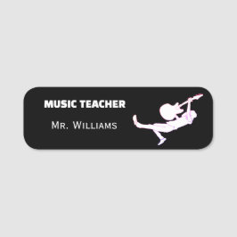 クラシックロックギター先生 名札