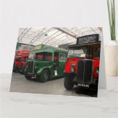 クラシックロンドンバス カード (正面)