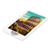 クラシックローマItalyコロッセウムヒストリック マグネット (左側)