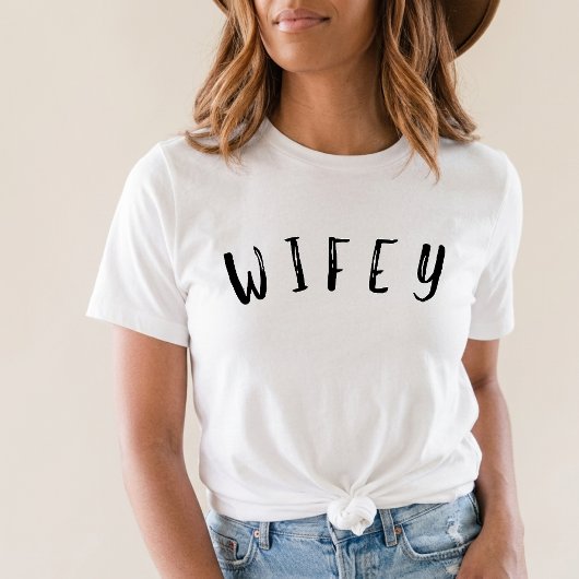 クラシックワイフ 女性 ウァイフィ Tシャツ