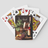 クラシックワイン好きおもしろい トランプ (裏面)