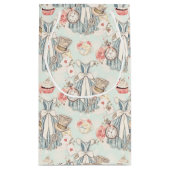 クラシックワンダーランドのライトブルーヴィンテージアリス スモールペーパーバッグ (裏面)