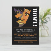 クラシックワーウルフ、ハローウィンパーティ 招待状 (スタンド正面)