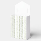 クラシックヴィンエレガントテージ結婚式モノグラム フェイバーボックス (オープン)