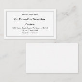 クラシックヴィンテージおよび伝統的名刺 名刺 (正面/裏面)