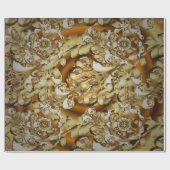 クラシックヴィンテージの背景。シームレスクラシックヴィンタ ラッピングペーパー (フラット)