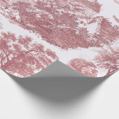 クラシックヴィンテージカントリーフランスのトワール ラッピングペーパー (角)