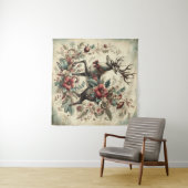 クラシックヴィンテージクリスマスタペストリー タペストリー (インサイチュ(横))