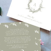 クラシックヴィンテージクレストセージグリーン情報詳細 エンクロージャーカード