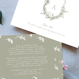 クラシックヴィンテージクレストセージグリーン情報詳細 エンクロージャーカード