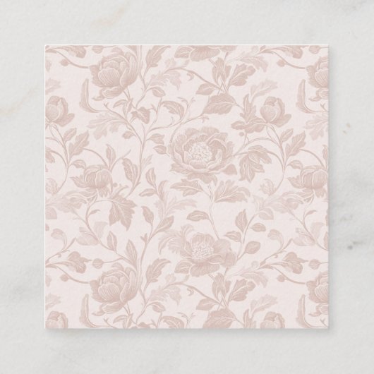 クラシックヴィンテージクレスト結婚詳細Webサイト エンクロージャーカード (裏面)