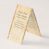 クラシックヴィンテージクールの鬼頭刺青 名刺 (裏面)