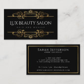 クラシックヴィンテージスワフェイクール金箔カスタム  名刺 (正面/裏面)