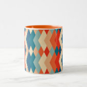 クラシックヴィンテージデザイン、レトロインスパイア ツートーンマグカップ (中央)