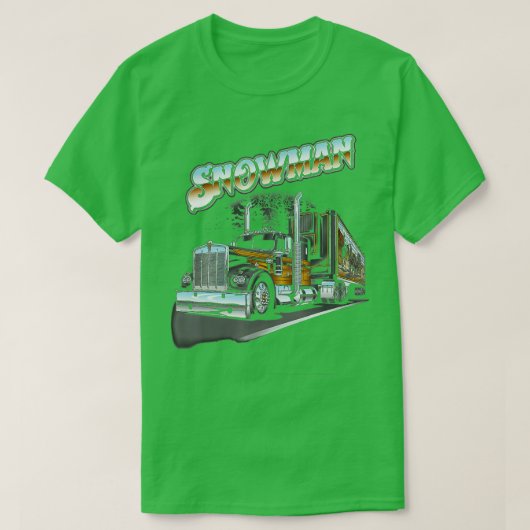 クラシックヴィンテージトラック車山賊1977s衣装 tシャツ (デザイン正面)