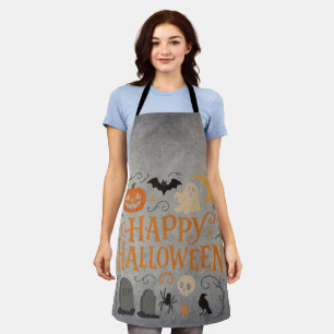 クラシックヴィンテージハッピーハローウィン エプロン