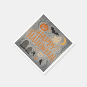 クラシックヴィンテージハッピーハローウィン スタンダードカクテルナプキン (角)