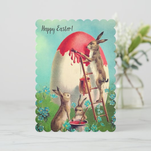 クラシックヴィンテージバニーイースターエッグ シーズンカード (スタンド正面)