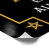 クラシックヴィンテージビクトリアン魔法ポスター ポスター (コーナー)