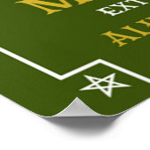 クラシックヴィンテージビクトリアン魔法幻想家 ポスター (角)