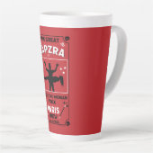 クラシックヴィンテージビクトリアン魔法表示 カフェラテマグ (右アングル)