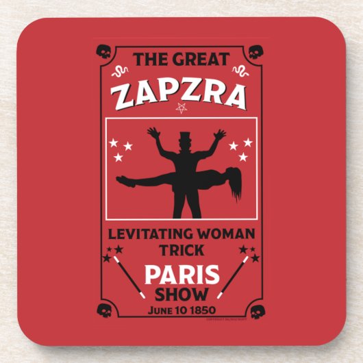 クラシックヴィンテージビクトリアン魔法表示 コースター (正面)