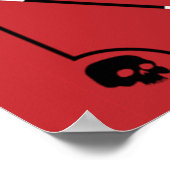 クラシックヴィンテージビクトリアン魔法表示 ポスター (角)