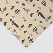 クラシックヴィンテージファッションブライダルシャワーティッシュペーパー 薄葉紙 (詳細)