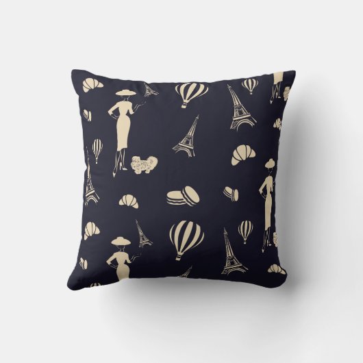 クラシックヴィンテージファッション装飾用クッション クッション (裏面)