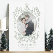 クラシックヴィンテージフレメリーームと結婚した写真 シーズンカード