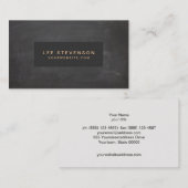 クラシックヴィンテージブ素朴ラック 名刺 (正面/裏面)