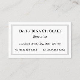 クラシックヴィンテージプロフェッショナル名刺 名刺