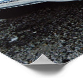 クラシックヴィンテージベルエアレッドコンバーチブル ポスター (角)