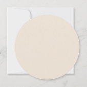 クラシックヴィンテージレトロな緑のオートバイのベビーシャワー 招待状 (裏面)