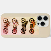 クラシックヴィンテージ二輪車 Case-Mate iPhoneケース (裏面 (横))