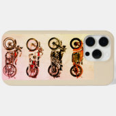 クラシックヴィンテージ二輪車 Case-Mate iPhoneケース (裏面 (横))