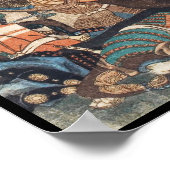 クラシックヴィンテージ浮世絵伝説の侍ゼネラル ポスター (角)