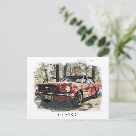 *～*クラシックヴィンテージ絵画アンティーク ポストカード (スタンド正面)