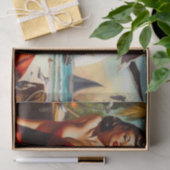 クラシックヴィンテージ美しいピンナップ 薄葉紙 (ギフト)