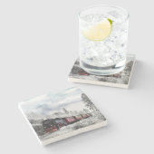 クラシックヴィンテージ蒸気機関列車997243-1 ストーンコースター (横)