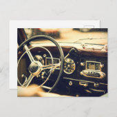 クラシックヴィンテージ車のポストカード ポストカード (正面/裏面)