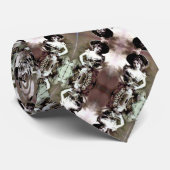 クラシックヴィンテージ1920のサテンパターン ネクタイ (ロール)